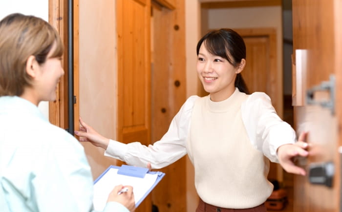 定期訪問と定期点検